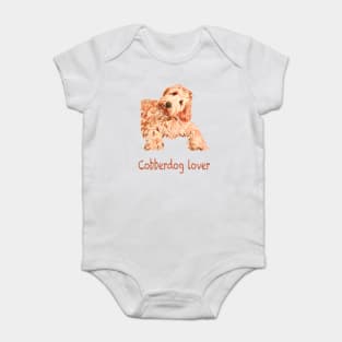 Cobberdog Lover t-shirt and sticker Baby Bodysuit